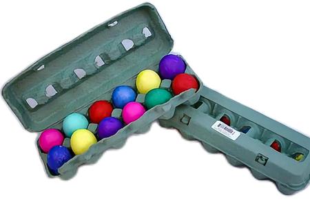 Confetti Eggs Cascarones 1dz Carton