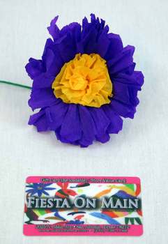 Flower Paper Dalia Sml Ea. 4in