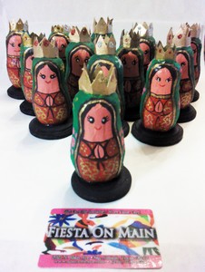 Paper Mache Virgen De Guadalupe