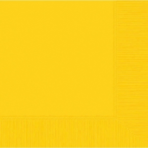 Napkin Beverage 5x5in Solid 40ct 2ply