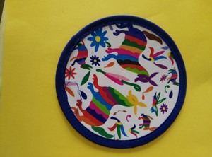 Oil Cloth Coaster (portavasos)