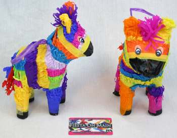 Pinata Donkey Mini Med 9in