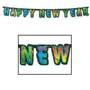 New Year Streamers 7inx6ft
