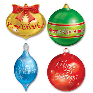 Christmas Ornament Cutouts 12.5-17in