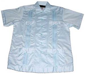 Guayabera Child Shrt Slee 65poly35cott