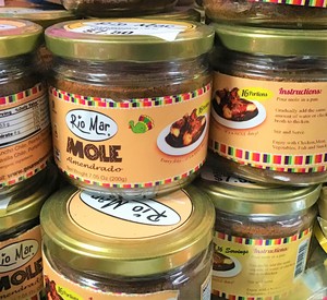 Mole Almendrado Glass Container 7.05 Oz