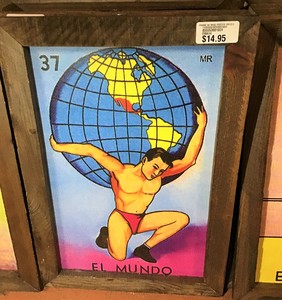 Frame Wood W/ Misc Poster Small 18x13.5