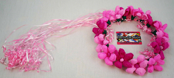Halo Paper Crown Pink And Drk Pink
