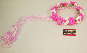 Halo Paper Crown Pink And White