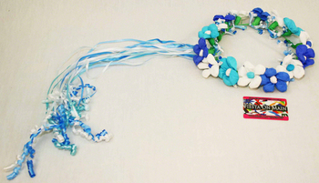 Halo Paper Crown Blue And White