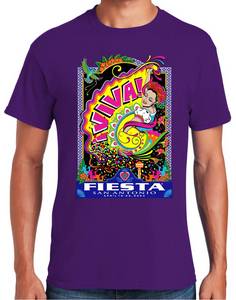 2024 Tshirt (toddler-2xl) Official Fiesta Poster Adult And Child