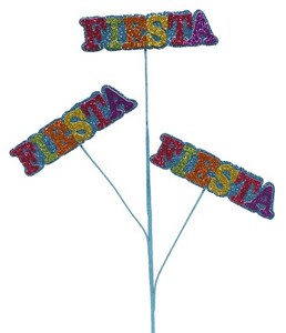 Pick Fiesta 3 Letters Glitter 25inl