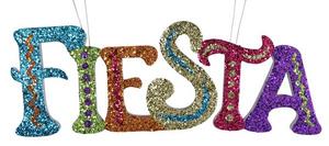 Sign Shelf Sitter Glitter 15.5x5in