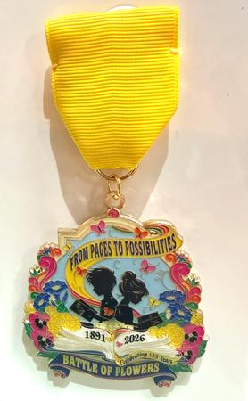 2026 Medal Battle Of Flowers Parade Medals