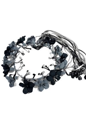 Halo Paper Crown Black Silver