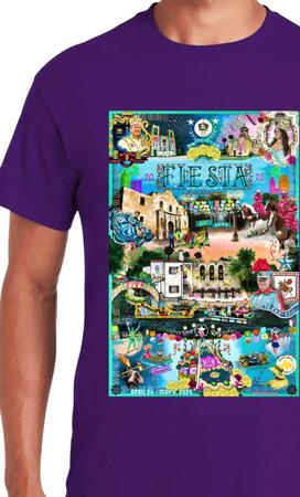 2025 Tshirt (sml-3xl) Official Fiesta Poster Adult
