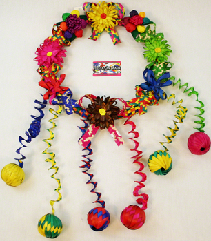 Straw Wooven Wreath 15-19in