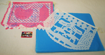 Plastic Picado Lrg 17x12in 18ft Baby Shower