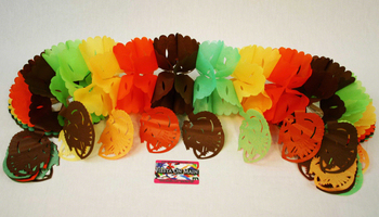 Paper Accordion Horz W/ Turkey 18ft