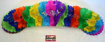 Paper Accordion Horiz Fiesta 18ft