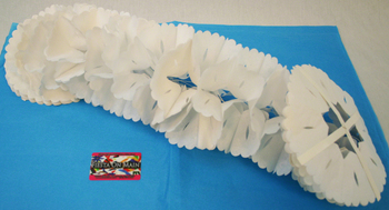 Paper Accordion Horiz White 18ft