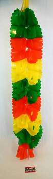 Plastic Accordion Vert 3.5ft Fall Colors