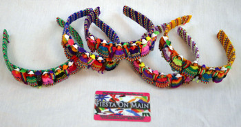 Headband From Peru W/ Worry Dolls