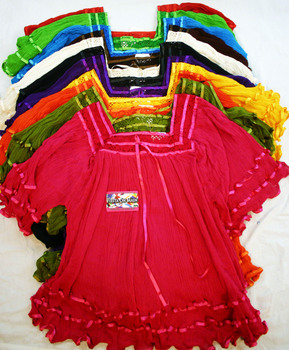 Blouse Angelita Con Manga