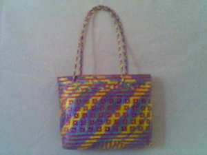 Bolsa De Rafia 14x11in